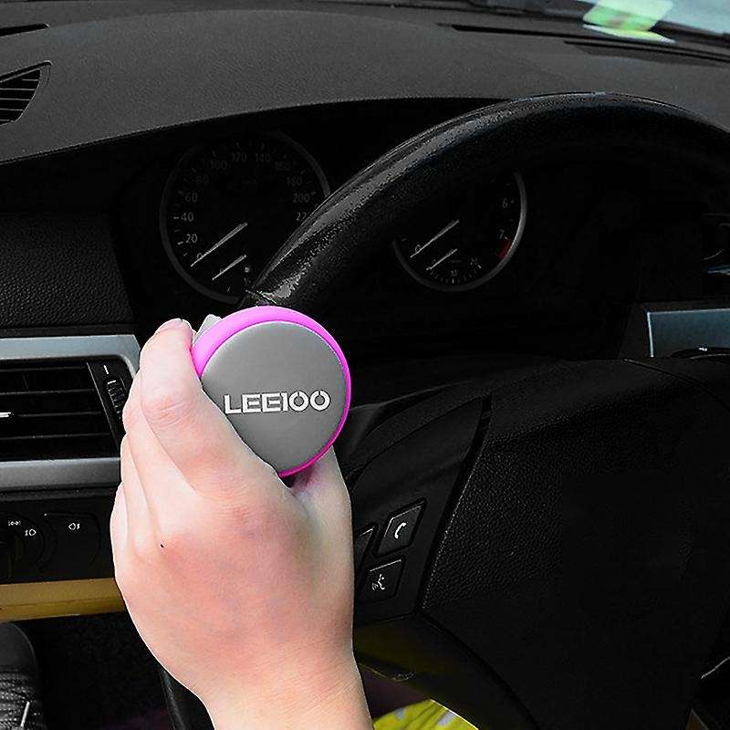 Universal Car Truck Steering Wheel Spinner Power Handle Knob Booster-Pink