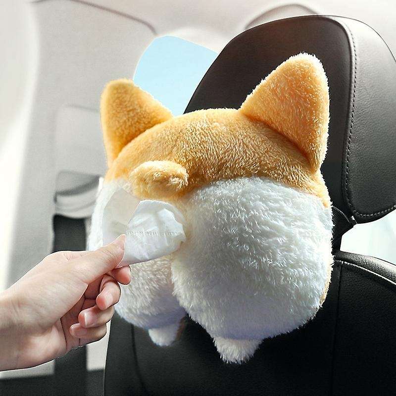 Universal Car Tissue Box Car Sun Visor Tissue Box Holder Auto Interior Storage Decoration Tissue Bo