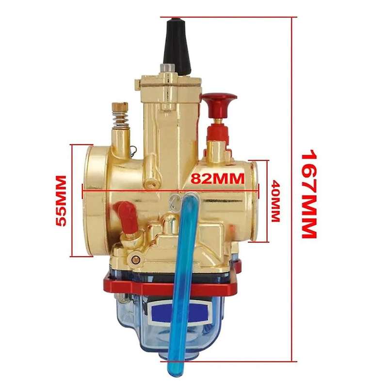 Universal Carburetor Carburador with Power Jet for Pwk 32mm 2t 4t 75cc-250cc