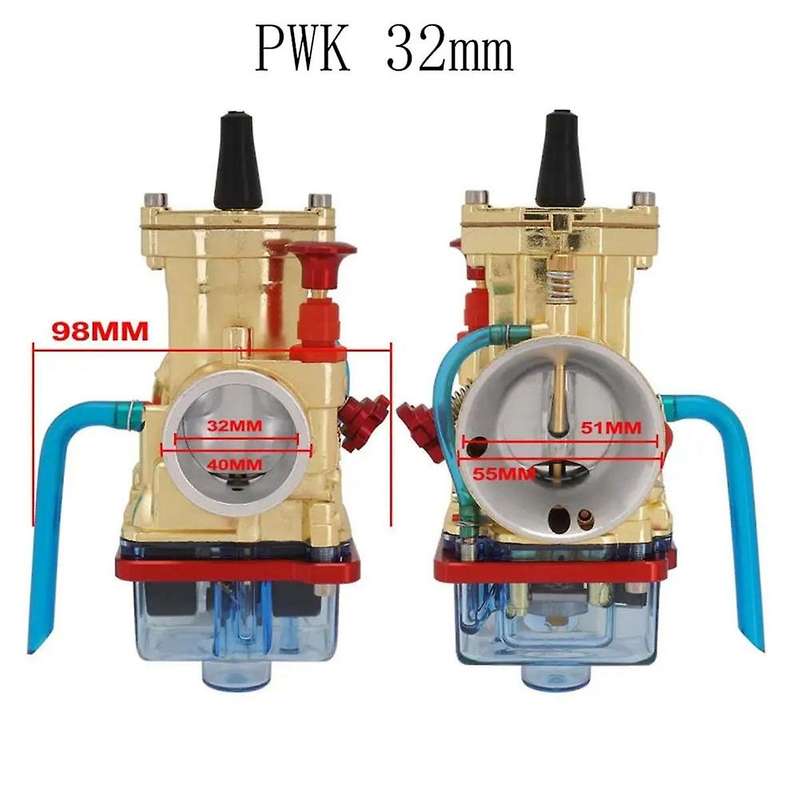 Universal Carburetor Carburador with Power Jet for Pwk 32mm 2t 4t 75cc-250cc