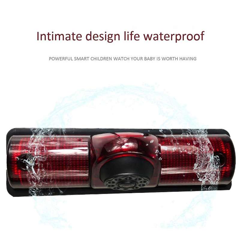 Universal Cargo Van 170 Degree High-Position Brake Light Reversing Camera Waterproof Rear View Camer