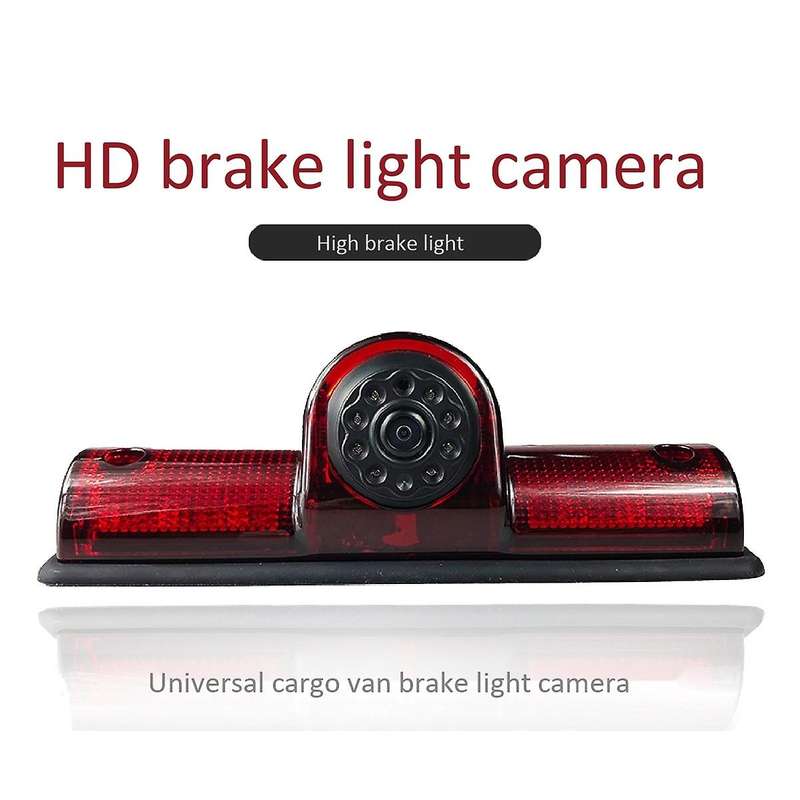 Universal Cargo Van 170 Degree High-Position Brake Light Reversing Camera Waterproof Rear View Camer