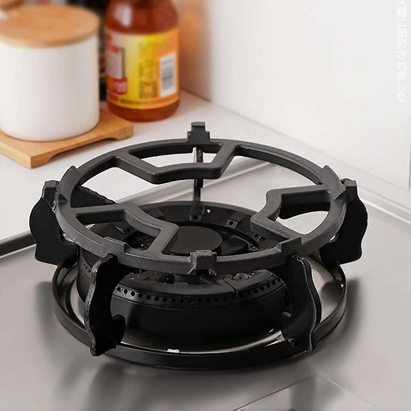 Universal Cast Iron Wok Support Rack Stand for Burners Gas Stove Cover Hobs Cookers Wok Rack Fit Ho