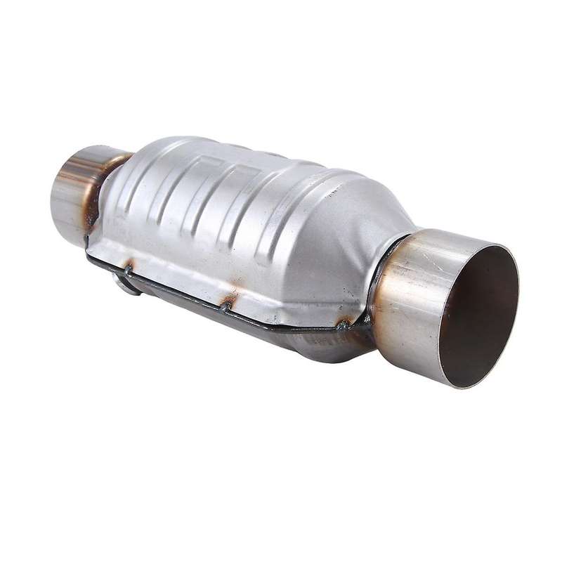 Universal Catalytic Converter 3 Inch 400 Cells High Flow Muffler Catalytic Converter Euro 1 Round St