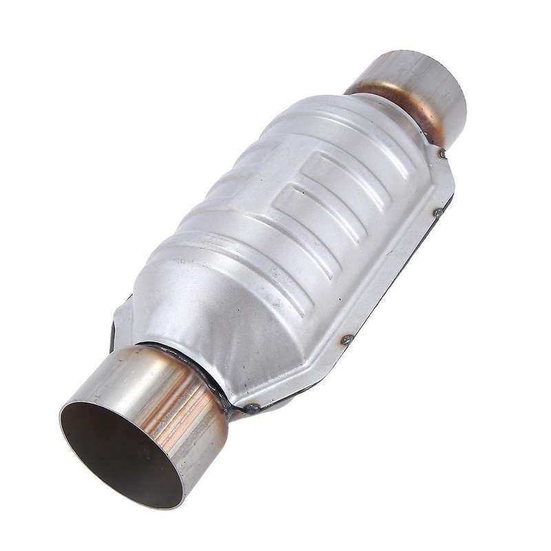 Universal Catalytic Converter 3 Inch 400 Cells High Flow Muffler Catalytic Converter Euro 1 Round St