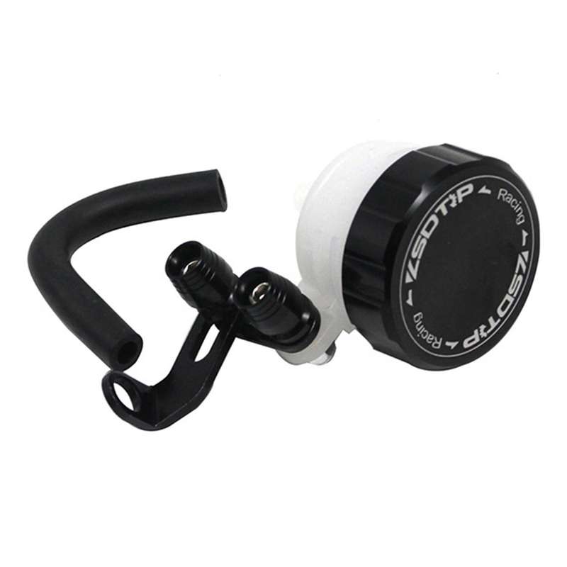 Universal CNC Motorcycle Brake Fluid Reservoir Clutch Tank Oil Fluid Cylinders Cup for Black
