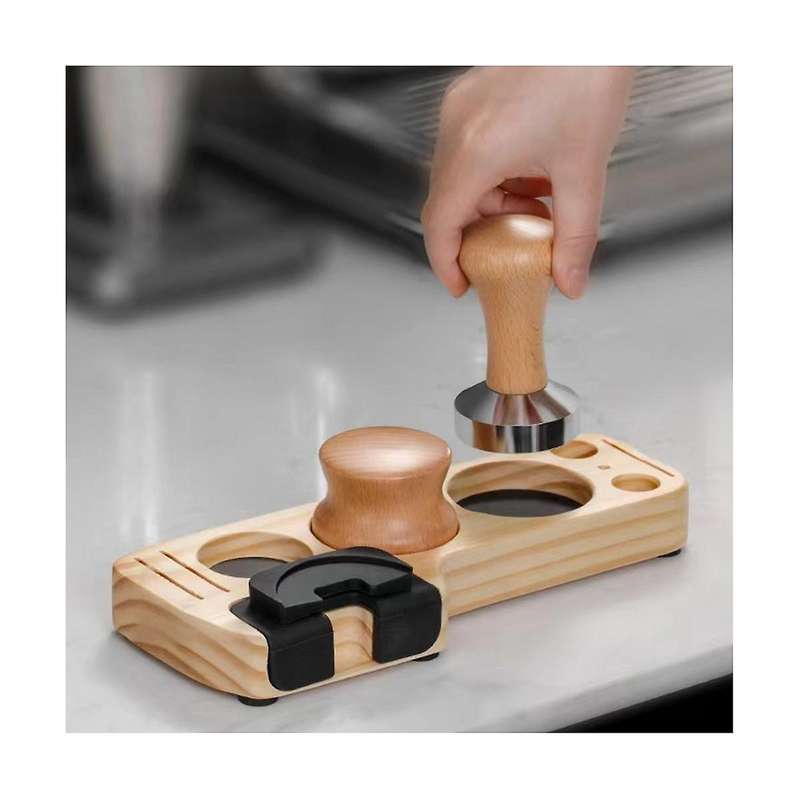 Universal Coffee Tamper Presser Holder for Espresso Distributor Tamping Station Distribution Lever