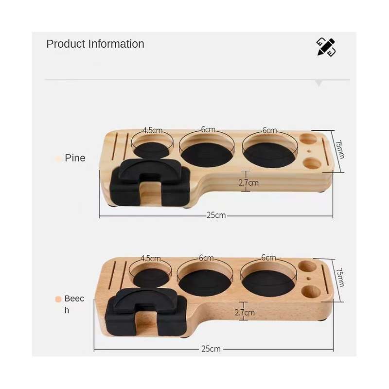 Universal Coffee Tamper Presser Holder for Espresso Distributor Tamping Station Distribution Lever
