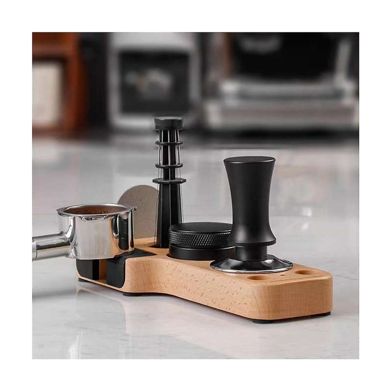 Universal Coffee Tamper Presser Holder for Espresso Distributor Tamping Station Distribution Lever