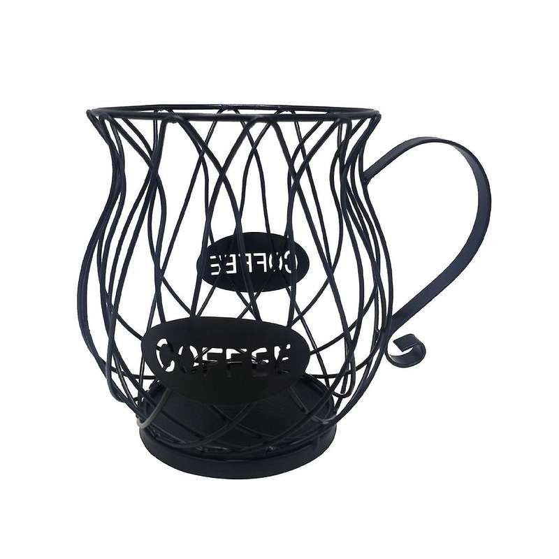 Universal Coffee Capsule Storage Basket Coffee Cup Basket Coffee Pod Organizer Holder Black Cafe Ho