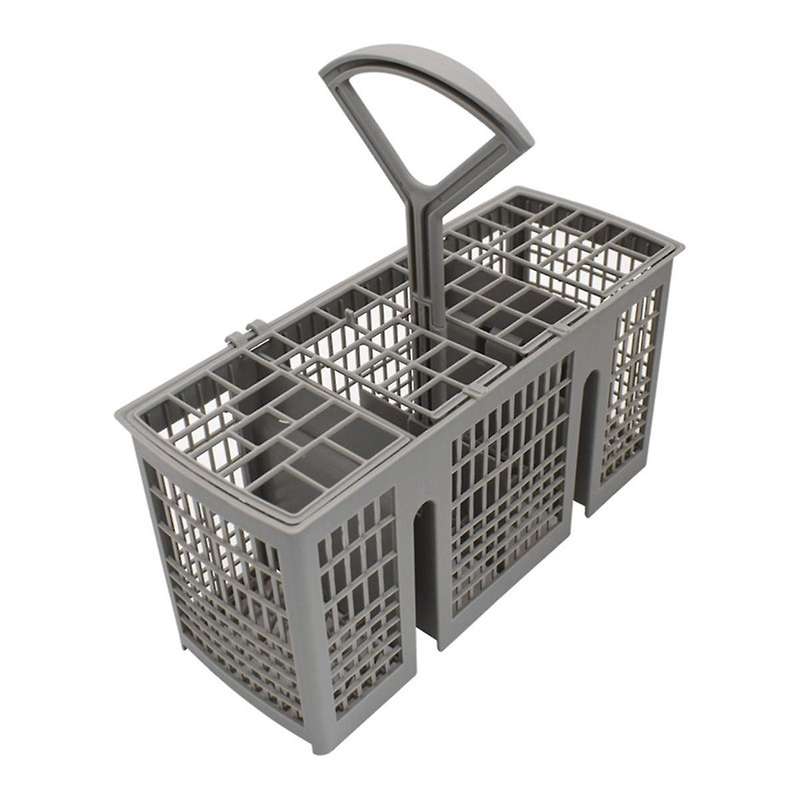 Universal Dishwasher Cutlery Basket Replacement, with Removable Handle, Dishwasher Utensil Holder fo