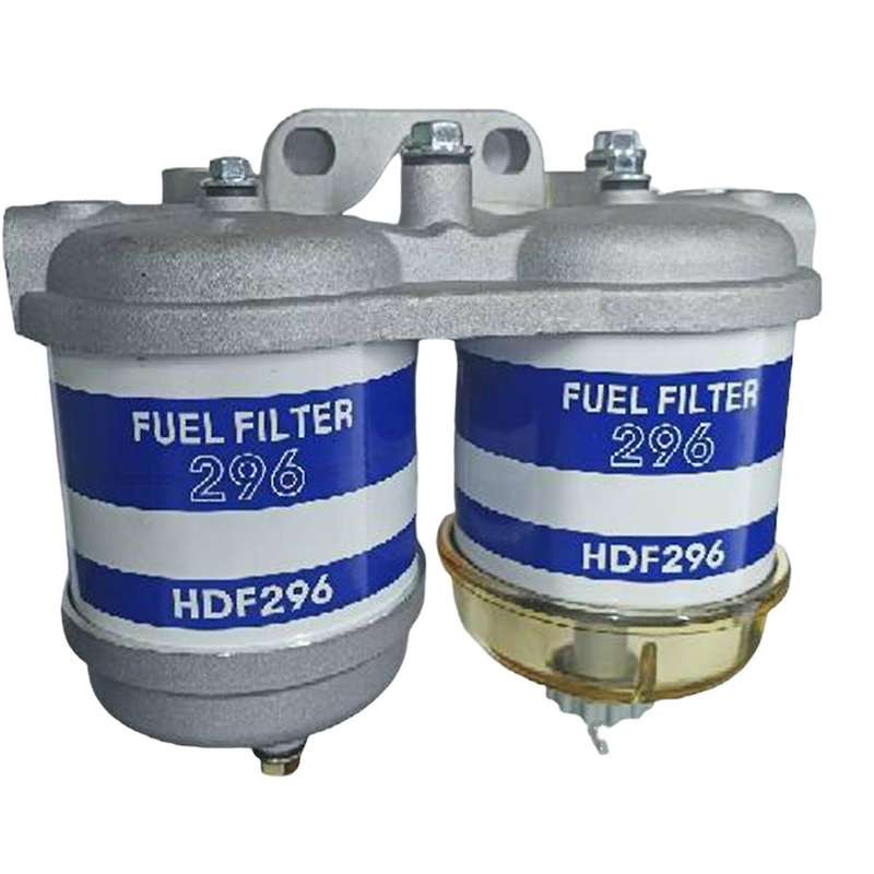 Universal Double Add Duel Fuel Filter 296 Elements 7111-296 HDF296 Filter Oil Water Separator Dual