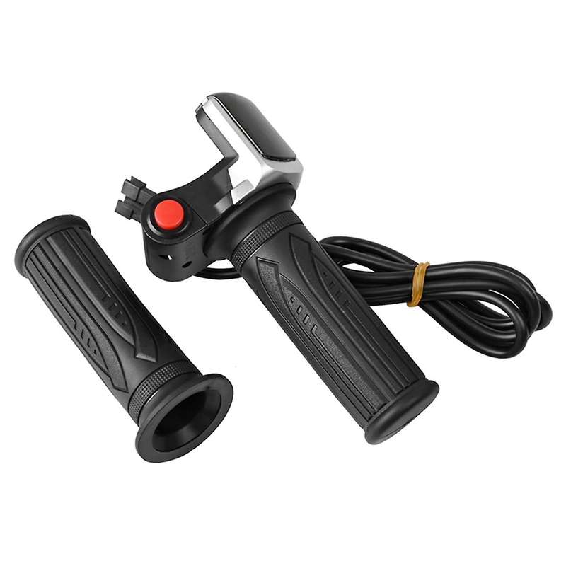 Universal Electric Bike Throttle with Lcd Display Handle Throttle for 36v Twist Throttle Scooter E-