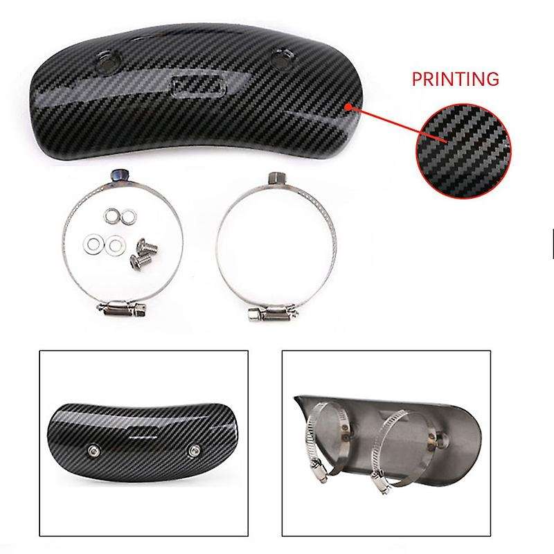 Universal Exhaust Muffler Heat Shield Cover Compatible Yoshimura AR SC AK C