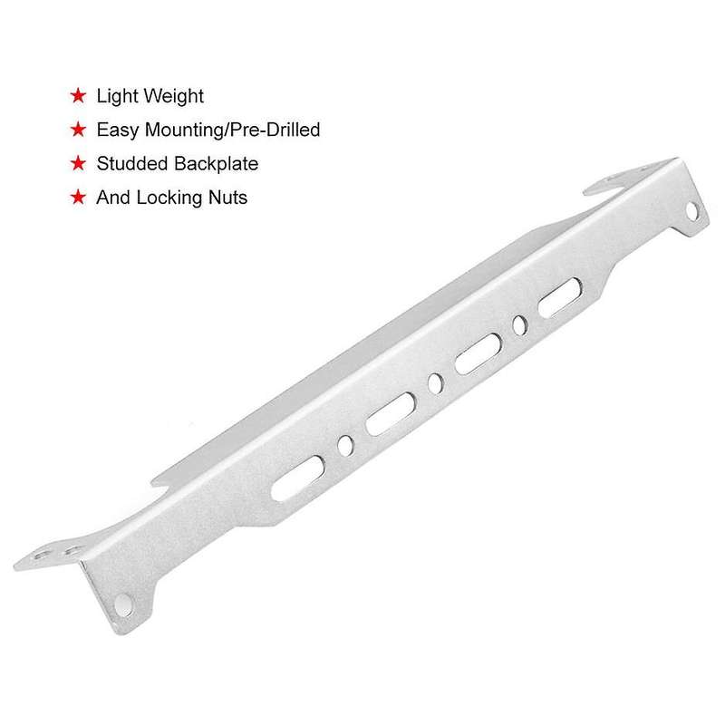 Universal Engine Mounting Bracket Kit British Type Silver Car Modification Parts