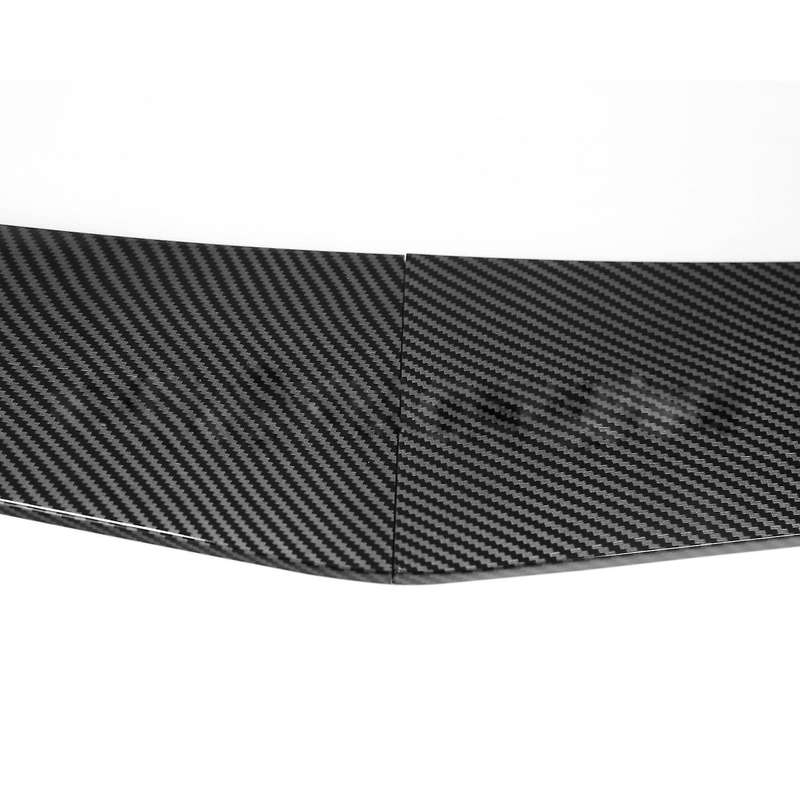 Universal Front Bumper Lip Under Panel Bumper Shovel Lip Spoiler Carbon Fiber