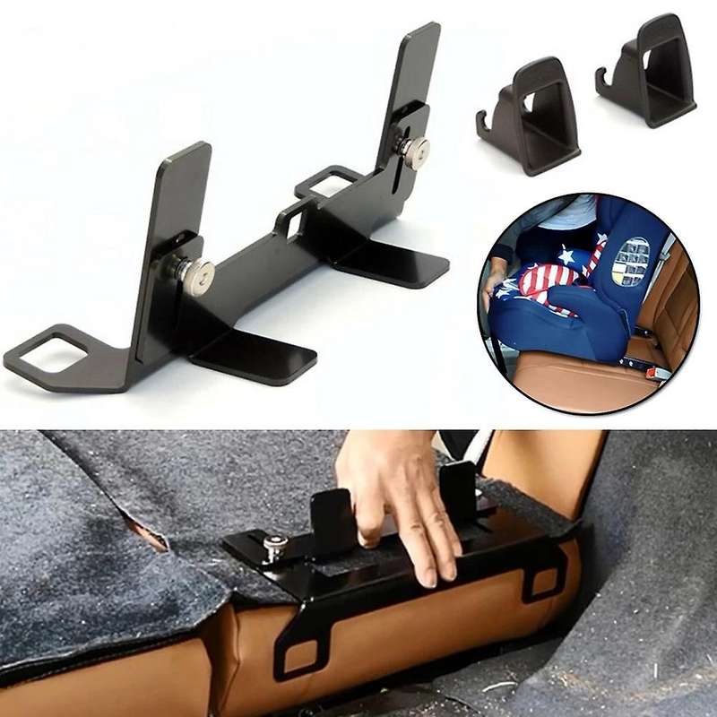Universal for ISOFIX Latch Interface Car Child Seat Mount Bracket,Latch for ISOFIX Belt Connector Se