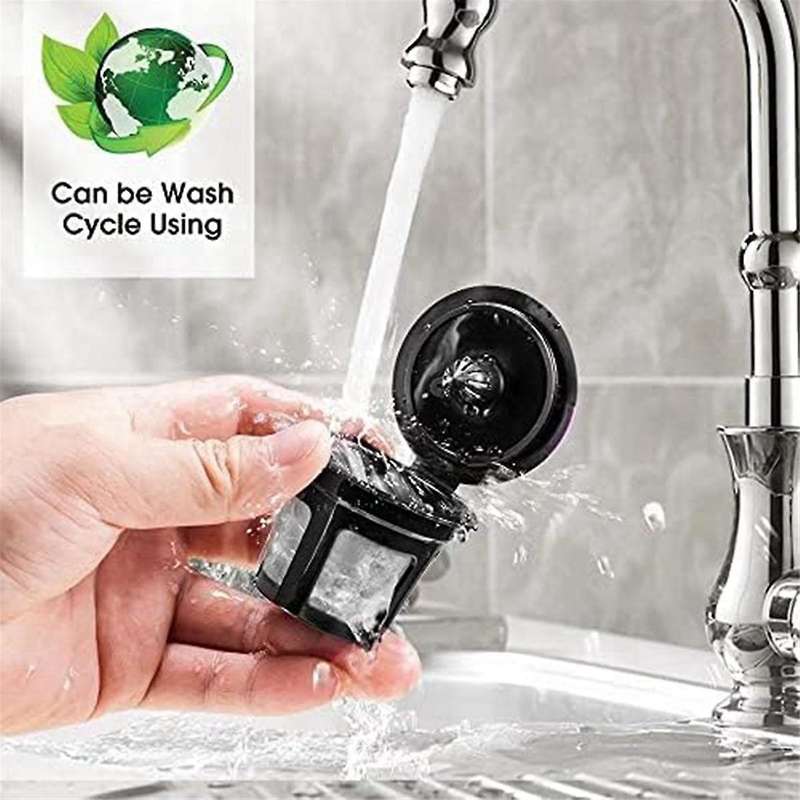 Universal Fit Reusable Coffee Filters with Food Grade Stainless Steel Mesh, for 1.0 and 2.0
