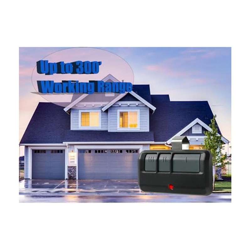 Universal Garage Door Opener Remote for 893MAX 893LM 373LM 973LM 83LM-3 Button Modern Case Design