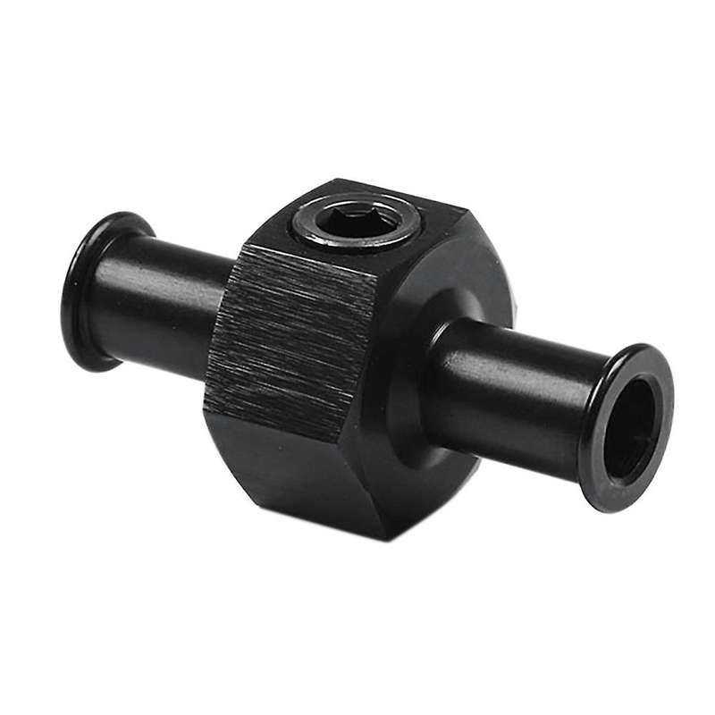 Universal Fuel Nitrous Pressure Gauge T Adapter 3/8 Inch Hose 1/8 Inch Npt Tee Port Red Car Tuning