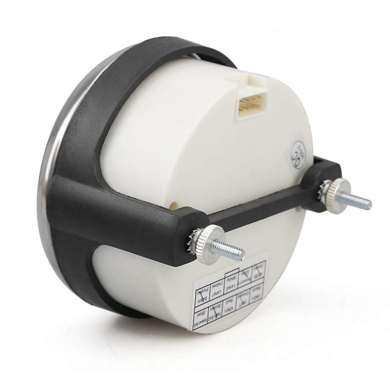 Universal Speedometer 12V/24V Odometer 85mm 0-8000RPM for Car Motorcycle LCD Tachometer