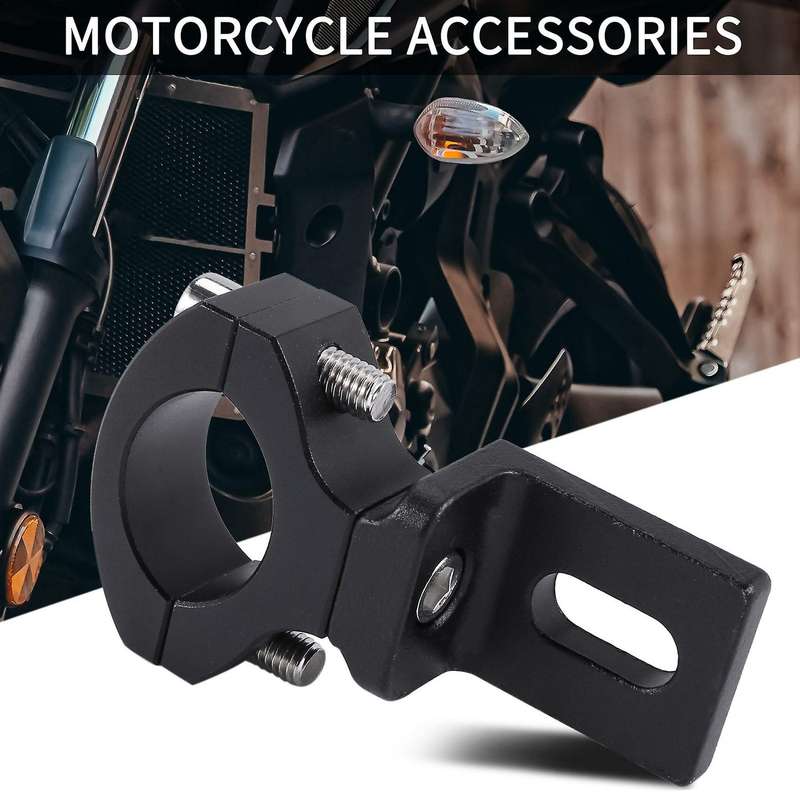 Universal Handlebar 22 25mm 7/8 Inch Motorcycle Headlight Bracket Spotlight Tube Clamp for Cafe Race