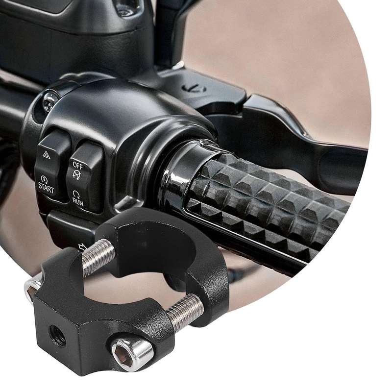 Universal Handlebar 22mm 7/8inch Motorcycle Headlight Bracket Spotlight Mount Holder Tube Clamp For