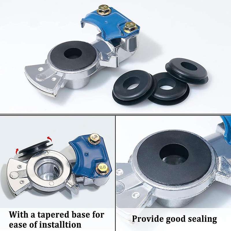 Universal Gladhand Emergency & Service Brake Hose Coupling Connectors Glad Hands Parts for Semi Tru