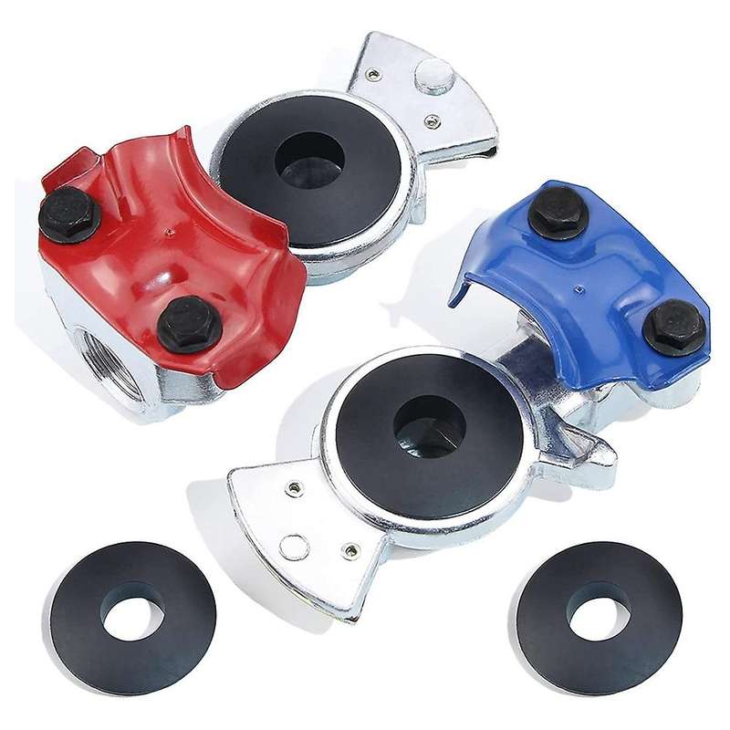 Universal Gladhand Emergency & Service Brake Hose Coupling Connectors Glad Hands Parts for Semi Tru
