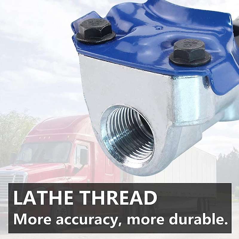 Universal Gladhand Emergency & Service Brake Hose Coupling Connectors Glad Hands Parts for Semi Tru