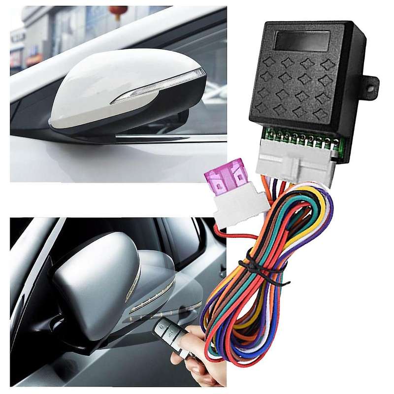 Universal Intelligent Car Rearview Mirror Automatic Folding Folded Close System Modules