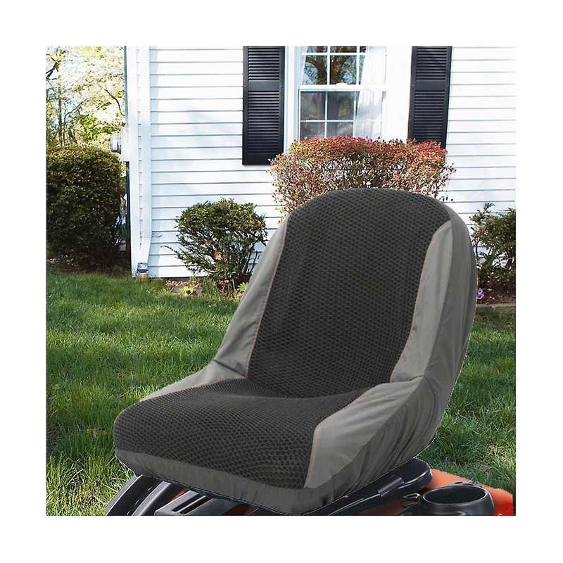 Universal Lawn Mower Tractor Seats Cover Padded Comfort Pad Storage Pouch Lawn Mower Accessories
