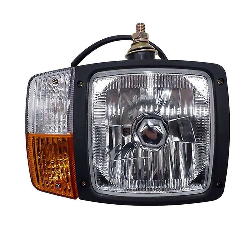 Universal LED Turn Signal Indicator Work Light Headlights,for Tractor Trailer Excavator Truck Left S