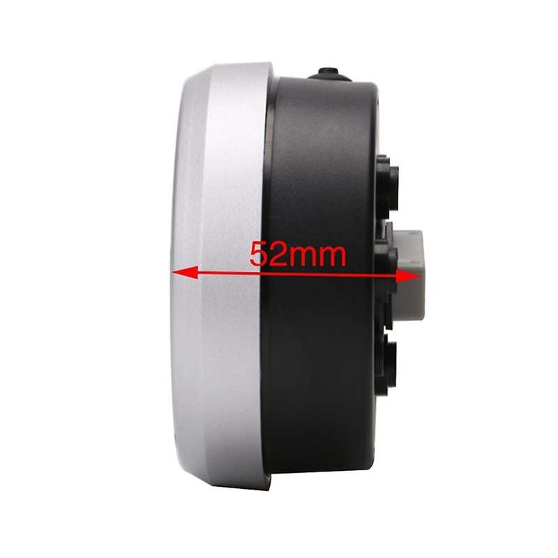 Universal LCD Digital Speedometer,199Km/H 12000RPM Odometer Tachometer Cylinders Gear Tachometer Gau