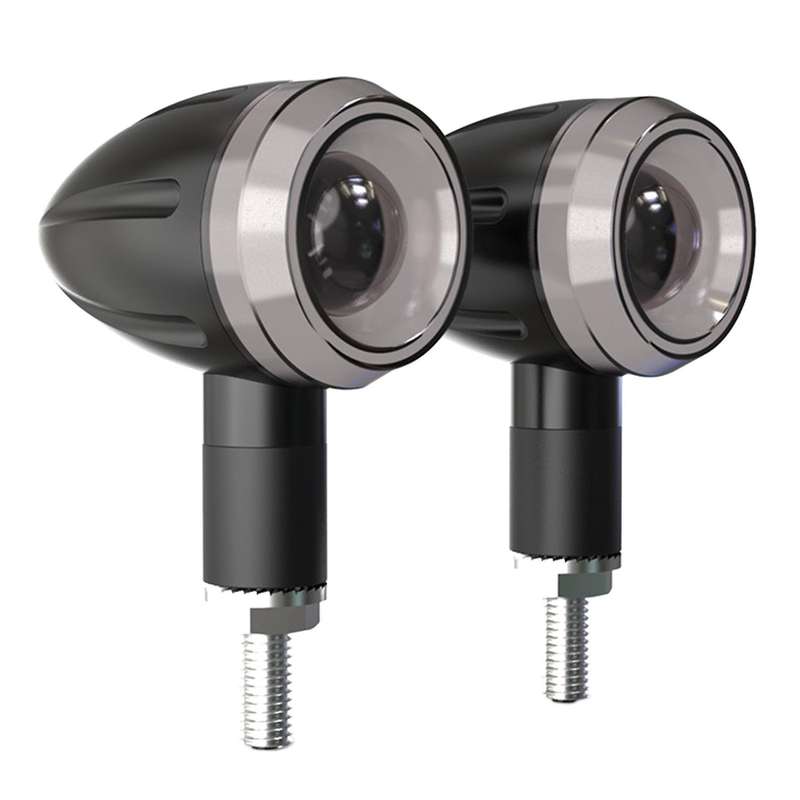 Universal LED Turn Signal Lamp DRL Switchback Flowing Light for 12V 10MM Motorcycle