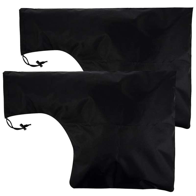 Universal Leaf Vacuum Blower Bag Oxford Fabric Zippered Leaf Collection Bag Leaf Blower Vacuum Stora
