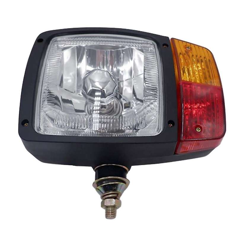 Universal LED Turn Signal Indicator Work Light Headlights for Tractor Trailer Excavator Truck Left S