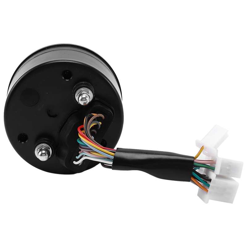 Universal LCD Digital Motorcycle Odometer Speedometer Tachometer 12000 RPM Gauge with Sensor