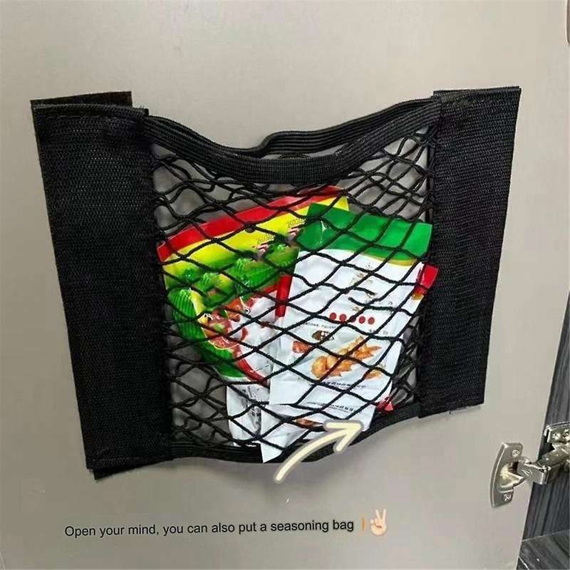 Universal Mesh Cargo Net Wall Sticker Organizer Pouch Bag Storage Mesh Net for Car Trunk,Medium Size