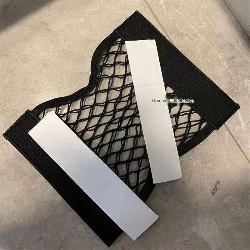 Universal Mesh Cargo Net Wall Sticker Organizer Pouch Bag Storage Mesh Net for Car Trunk,Medium Size