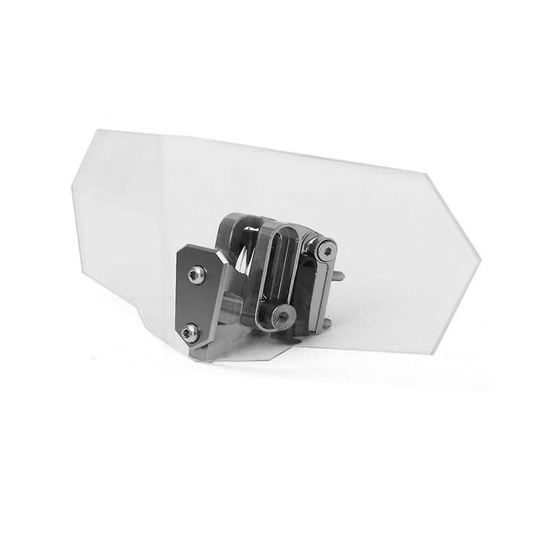 Universal Motorbike Wind Deflector Windscreen Clip On Windshield Extensions 20cm for Nmax155 Pcx150