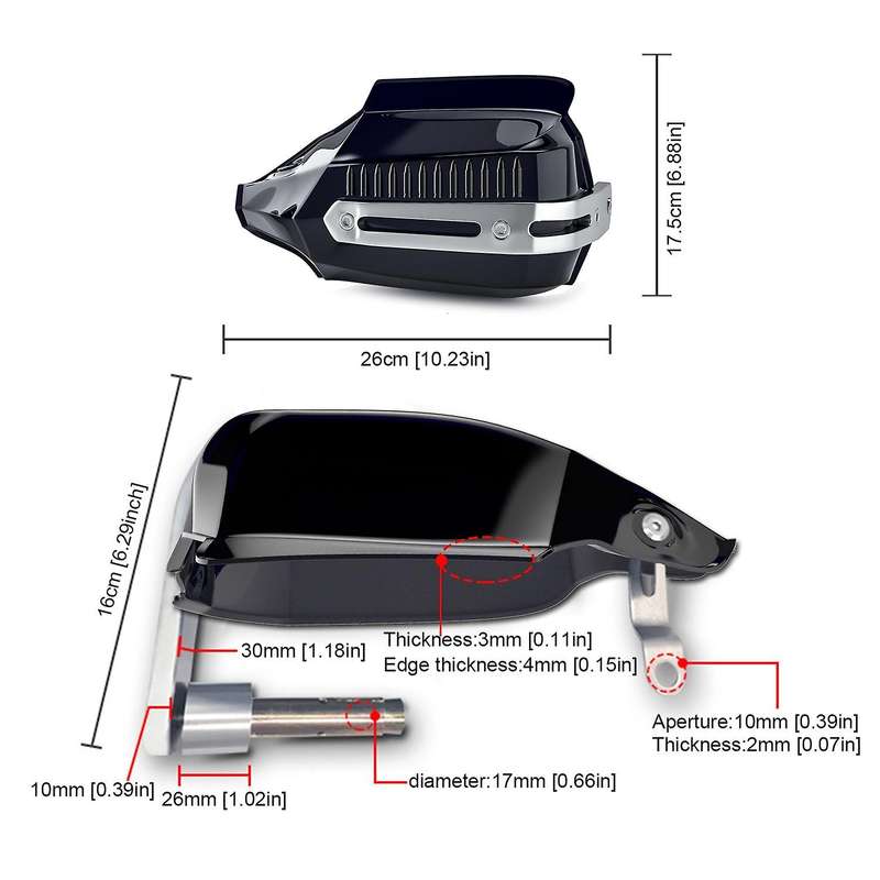 Universal Motocross Motorcycle Handguards Motorcycle Handlebar Hand Protector for A