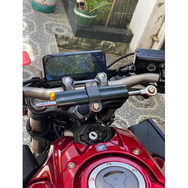 Universal Motorcycle Adjustable Steering Damper Stabilizer for MT10 MT 10 MT 07 MT07 MT09 Black