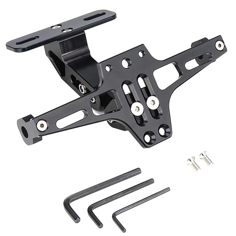 Universal Motorcycle Eliminator Motorcycle License Plate Holder Eliminator Rear Tail Light Bracket B