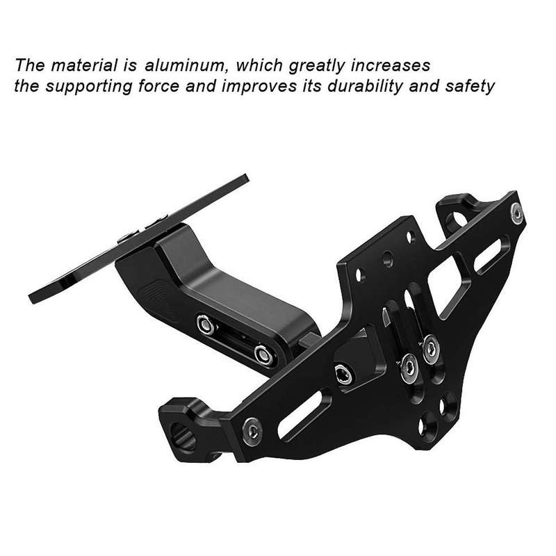 Universal Motorcycle Eliminator Motorcycle License Plate Holder Eliminator Rear Tail Light Bracket B