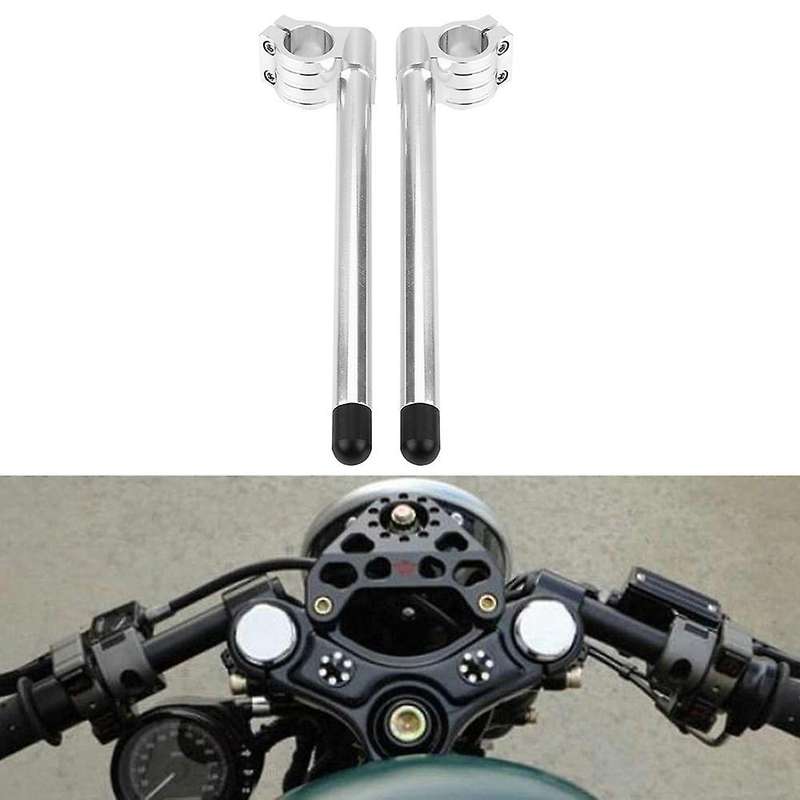 Universal Motorcycle Handlebar Racing Adjustable CNC 31mm Clip on Ons Fork Handlebars Handle Bar Caf