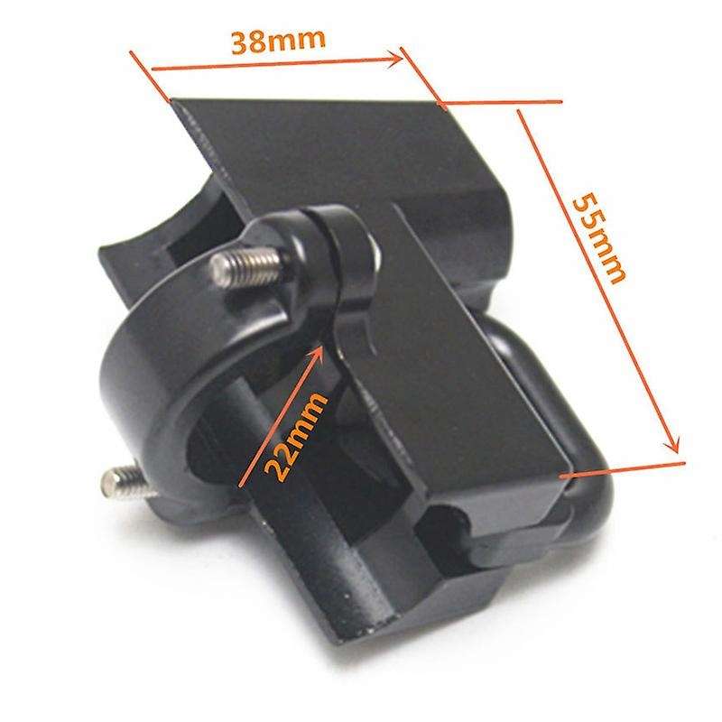 Universal Motorcycle Handlebar Shelf Bar Tube Helmet Lock with 2 Keys for 7/8 inch to 1-1/4 inch 25-