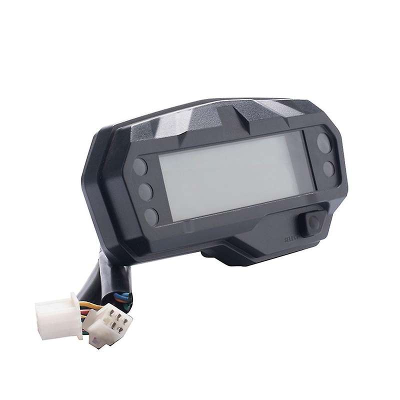 Universal Motorcycle Lcd Digital Meter Speedometer Odometer Tachometer 1000RPM Gauge for FZ16