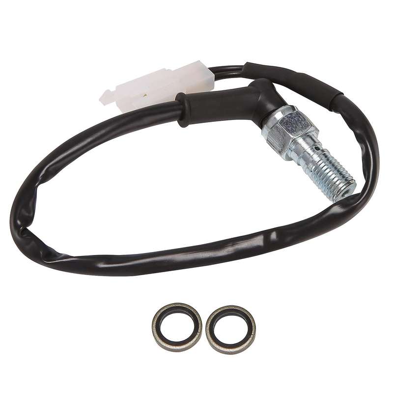 Universal Motorcycle Hydraulic Brake Pressure Rear Light Switch Hollow Bolt Accessories M10 1.25mm