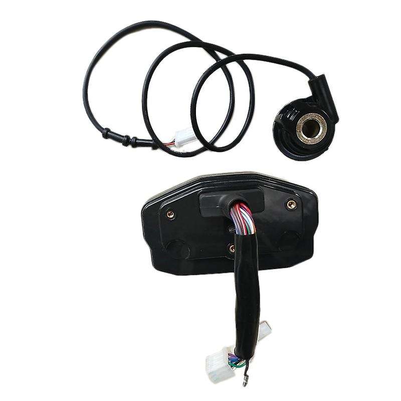 Universal Motorcycle LCD Digital Speedometer 12000RPM 6 Gear Backlight Motorcycle Odometer for 1, 2,